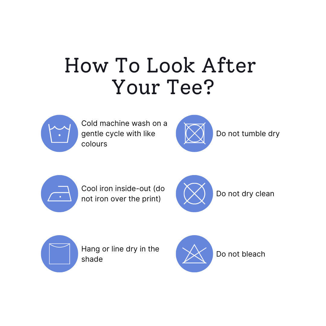 A detailed description on how to look after the women's crop top
